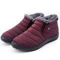 2022 New Women Boots Slip On Comfortable Women Shoes Platform Women Boots Soft Keep Warm Fashion Flat Botas Mujer Winter Boots - SANTANA HOUSE
