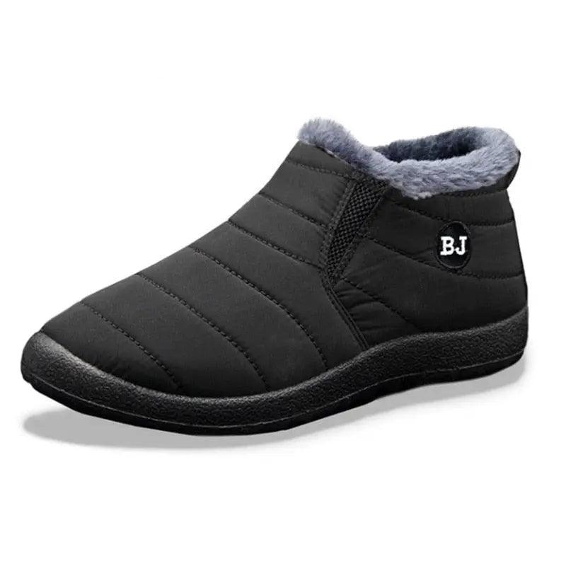 2022 New Women Boots Slip On Comfortable Women Shoes Platform Women Boots Soft Keep Warm Fashion Flat Botas Mujer Winter Boots - SANTANA HOUSE