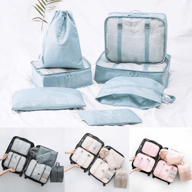 Kit 7 Bolsas Organizadoras Para Mala de Viagem STORAGE BAG - [PAGUE 4 LEVE 7 - SUPER PROMOÇÃO POR TEMPO LIMITADO] - SANTANA HOUSE