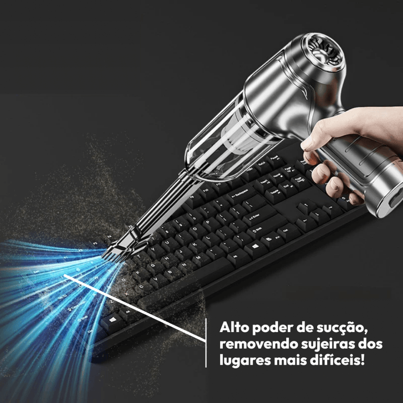AspiraMax™ Aspirador Compacto Ultra Potente - SANTANA HOUSE