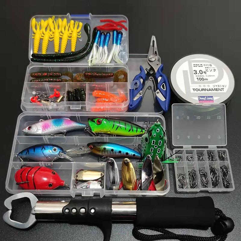 Kit Profissional Completo de Pescaria 165 Peças - SANTANA HOUSE
