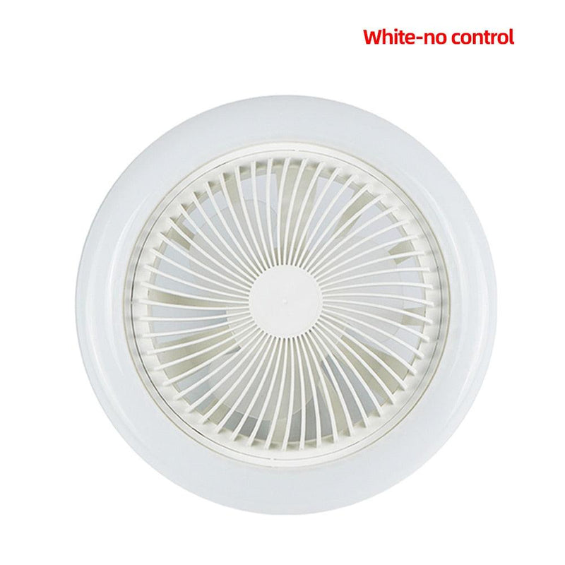 30W Ceiling Fan with Lighting Lamp E27 Converter Base with Remote Control for Bedroom Living Home Silent AC85-265V - SANTANA HOUSE