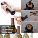 Electric Wine Corkscrew Rechargeable Automatic Bottle Opener Electric Red Wine Opener Kit Foil Cutter Kitchen Accessories - SANTANA HOUSE
