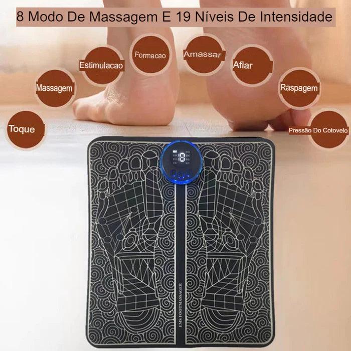 Tapete Massageador Elétrico para os Pés - RelaxPrO - SANTANA HOUSE