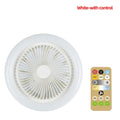30W Ceiling Fan with Lighting Lamp E27 Converter Base with Remote Control for Bedroom Living Home Silent AC85-265V - SANTANA HOUSE