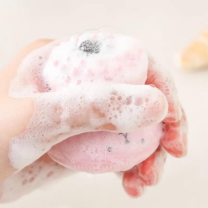 1PC Octopus Silicone Facial Cleansing Brush Makeup Removal Massage Brush Portable Soft Sponge Facial Cleanser Deep Pore Cleaning SANTANA HOUSE