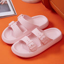 Fashion Thick Platform Non-Slip House Women Slippers Men Summer 2023 EVA Soft Casual Lady Slides Shoes Couple Home Slippers - SANTANA HOUSE