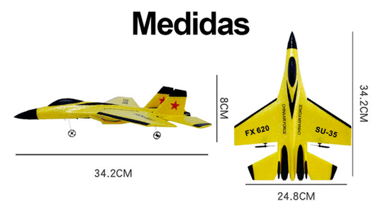 Avião de Controle Remoto Speed Plane - SANTANA HOUSE