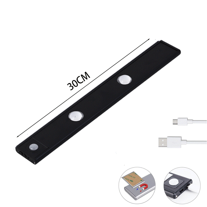 Luz de Led Para Armário com Sensor de Movimento + Frete Grátis + Envio Imediato + Brinde - SANTANA HOUSE