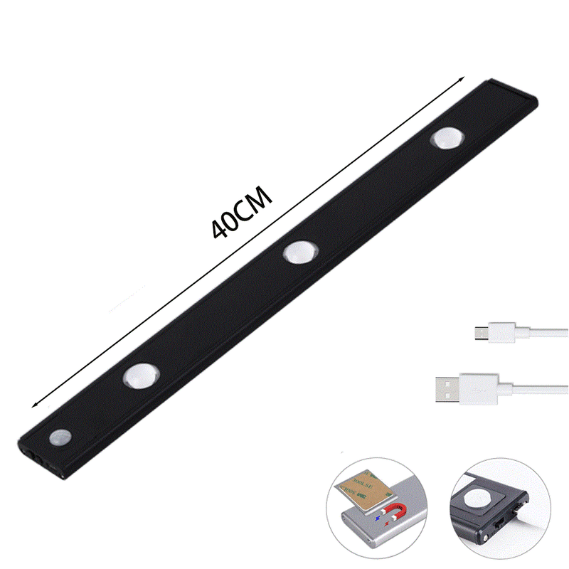 Luz de Led Para Armário com Sensor de Movimento + Frete Grátis + Envio Imediato + Brinde - SANTANA HOUSE