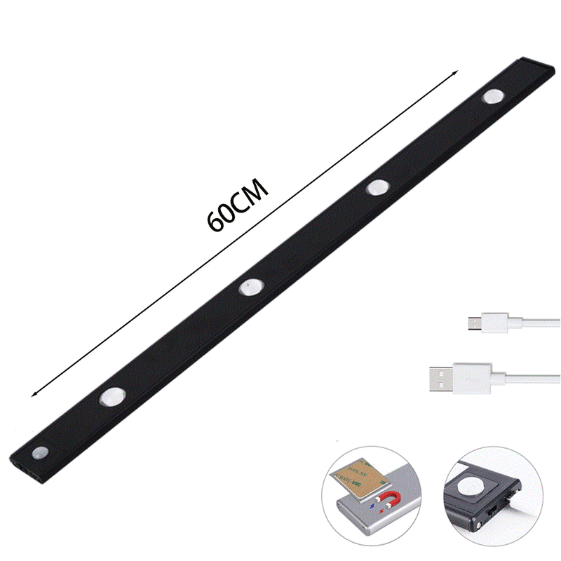 Luz de Led Para Armário com Sensor de Movimento + Frete Grátis + Envio Imediato + Brinde - SANTANA HOUSE