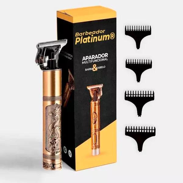 Barbeador Platinum Profissional + Frete Grátis + Envio Imediato + Brinde - SANTANA HOUSE