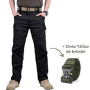 Calça Militar Tática Resistente e Impermeável + Cinto de Brinde - SANTANA HOUSE
