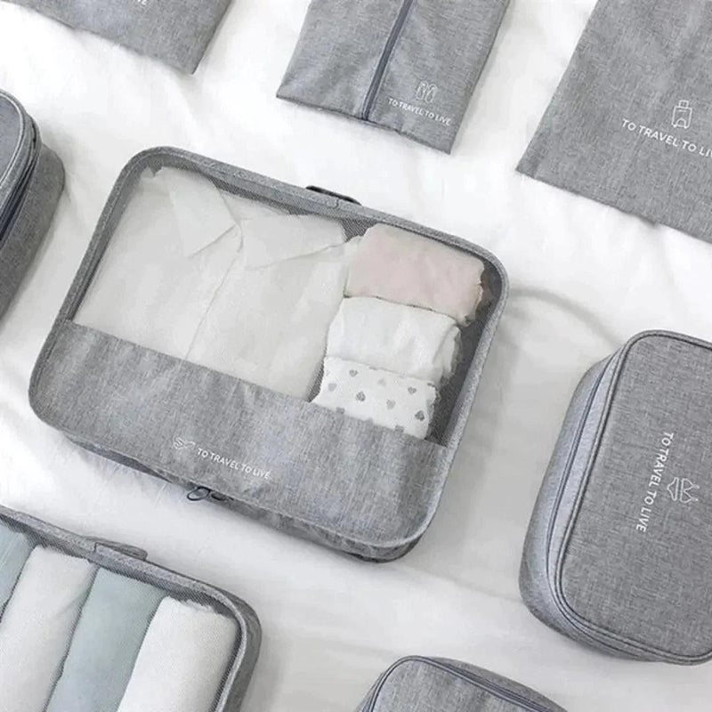 Kit de Bolsas Organizadoras à Prova d'Água (+3 de Brinde) - SANTANA HOUSE