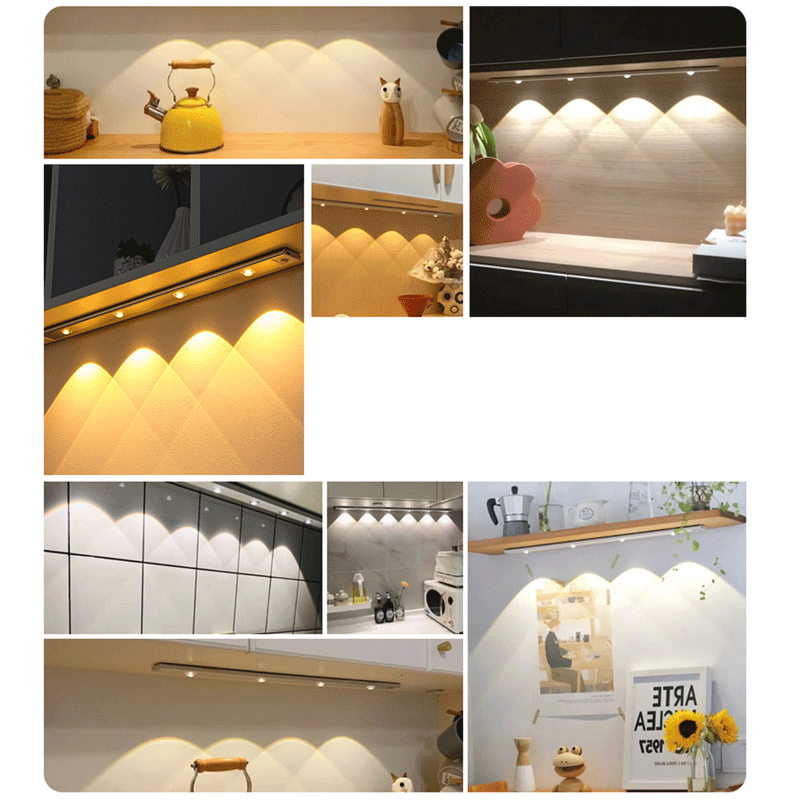 Luz de Led Para Armário com Sensor de Movimento + Frete Grátis + Envio Imediato + Brinde - SANTANA HOUSE