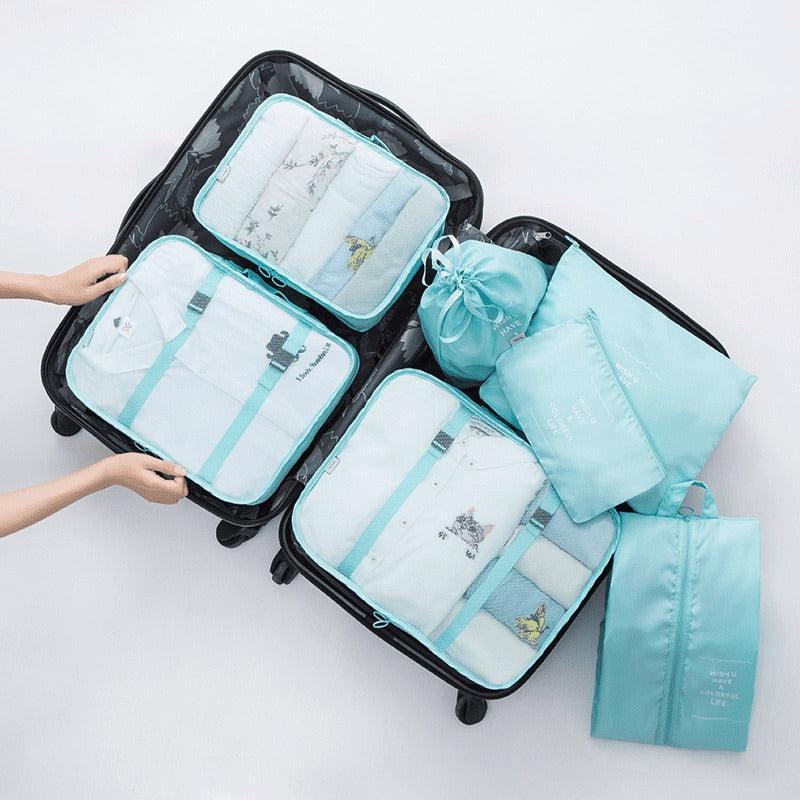 Kit 7 Bolsas Organizadoras Para Mala de Viagem STORAGE BAG - [PAGUE 4 LEVE 7 - SUPER PROMOÇÃO POR TEMPO LIMITADO] - SANTANA HOUSE