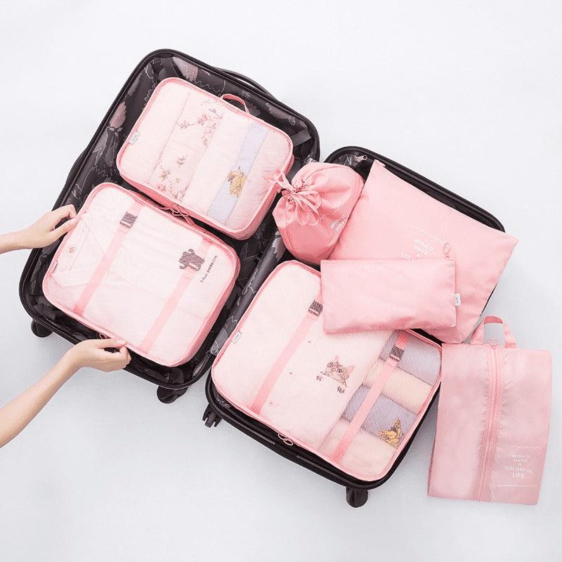 Kit 7 Bolsas Organizadoras Para Mala de Viagem STORAGE BAG - [PAGUE 4 LEVE 7 - SUPER PROMOÇÃO POR TEMPO LIMITADO] - SANTANA HOUSE