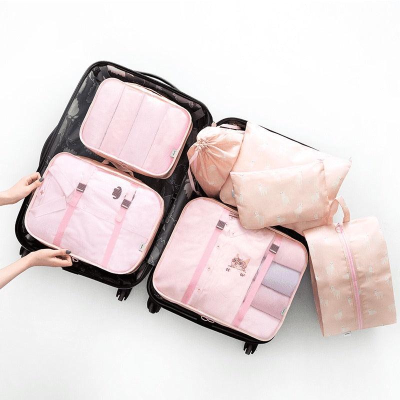 Kit 7 Bolsas Organizadoras Para Mala de Viagem STORAGE BAG - [PAGUE 4 LEVE 7 - SUPER PROMOÇÃO POR TEMPO LIMITADO] - SANTANA HOUSE