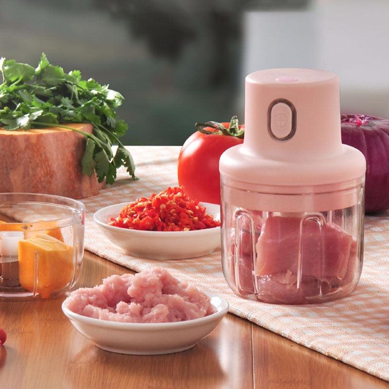 Mini Processador De Alimentos Elétrico 250ml - SANTANA HOUSE