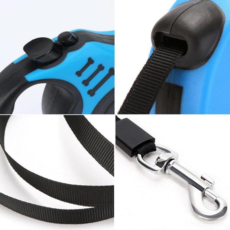 Guia Coleira Retrátil Para Cães e Gatos - SecurePet - SANTANA HOUSE